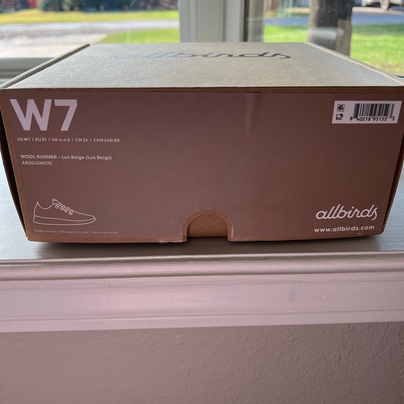 Brand new wool all bird womens shoes - Picture 2 of 4